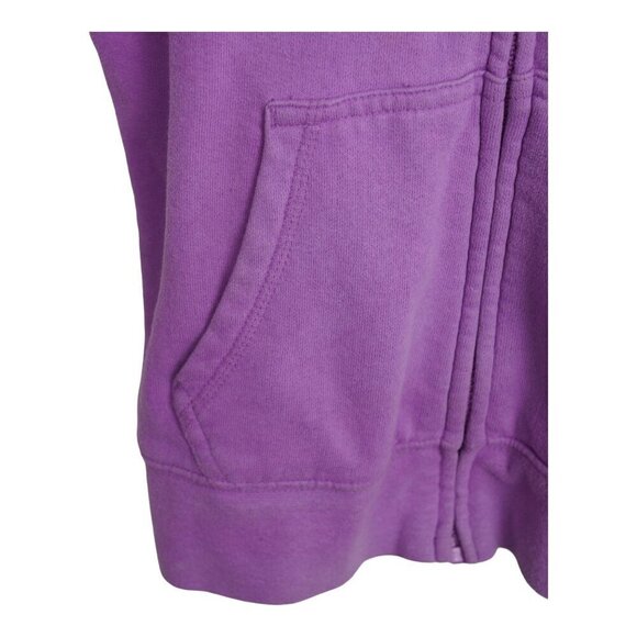 Girl's The North Face Purple Sweatshirt Hoodie Size M - Picture 5 of 9